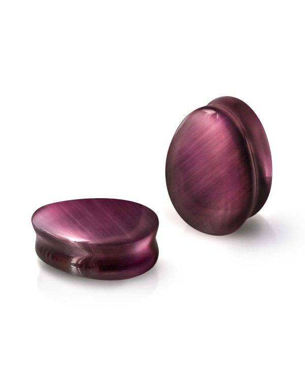 Amaranth Dragon s Eye Teardrop Plugs Supply - Image 3