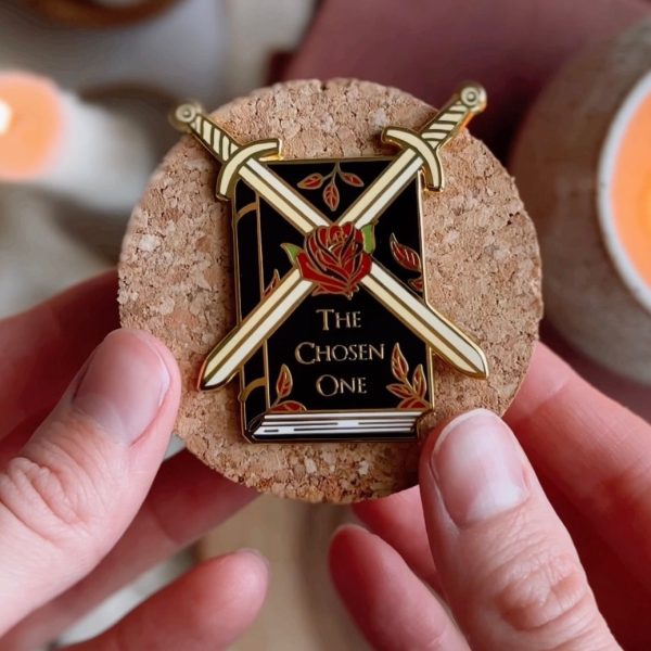 The Chosen One Trope Enamel Pin Sale