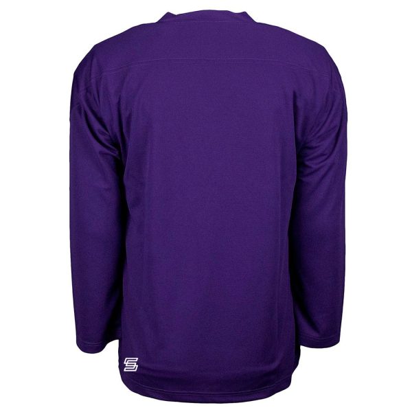 Sherwood SW100 Solid Color Practice Hockey Jerseys - Purple Discount - Image 2