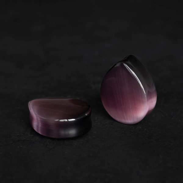Amaranth Dragon s Eye Teardrop Plugs Supply - Image 4