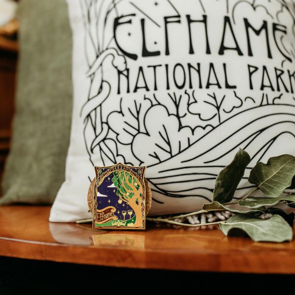 Elfhame Window Enamel Pin on Sale - Image 3