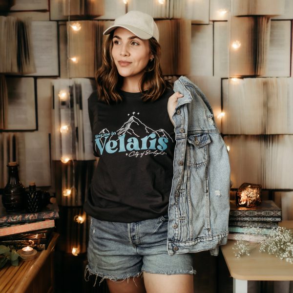 A Court of Thorns and Roses Inspired: Meet Me in Velaris Tee Fashion - Image 2