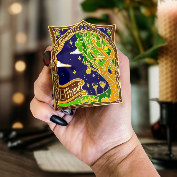 Elfhame Window Enamel Pin on Sale - Image 4