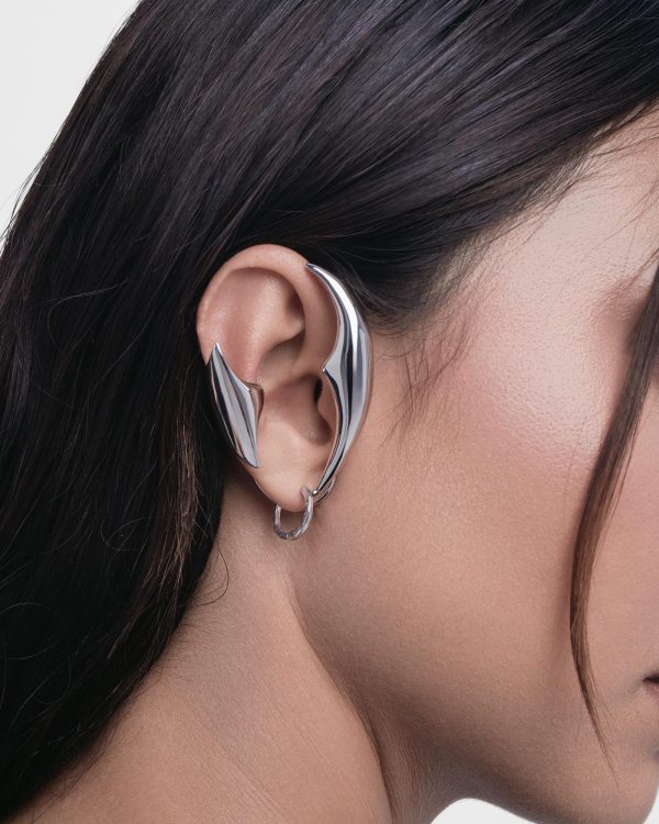 Light Ark Ear Cuff For Cheap - Image 4