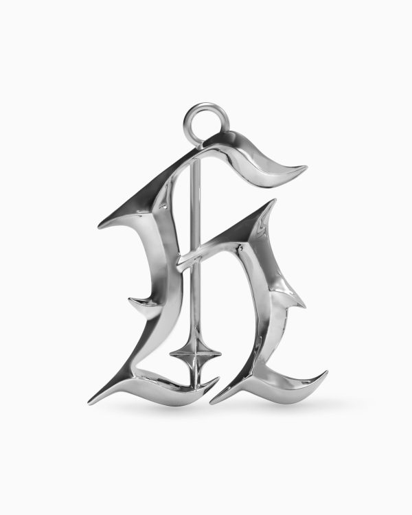 Blackletter Charms - H Hot on Sale