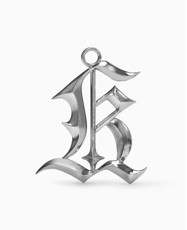 Blackletter Charms - K For Cheap