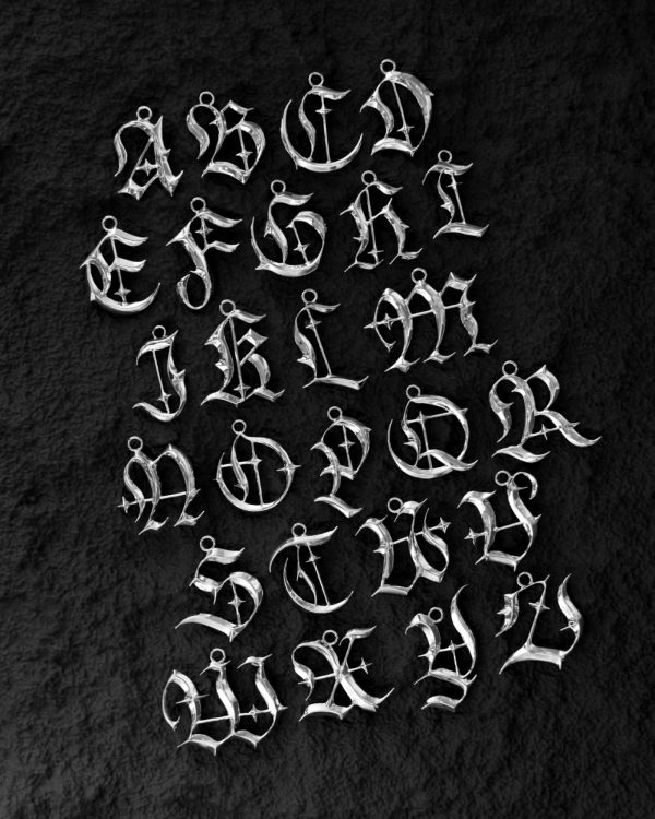 Blackletter Charms - K For Cheap - Image 4