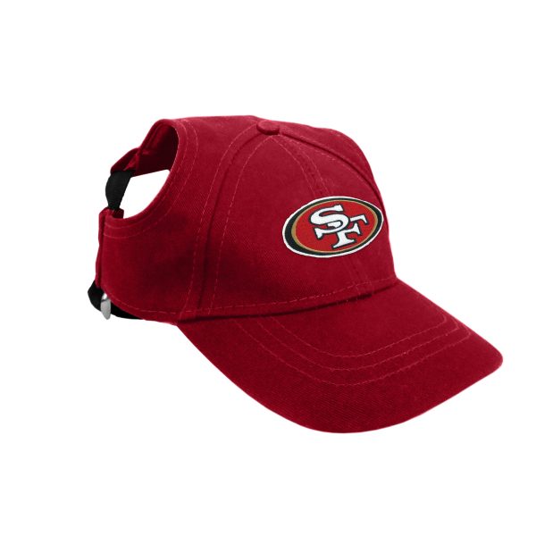 San Francisco 49ers Pet Baseball Hat Supply